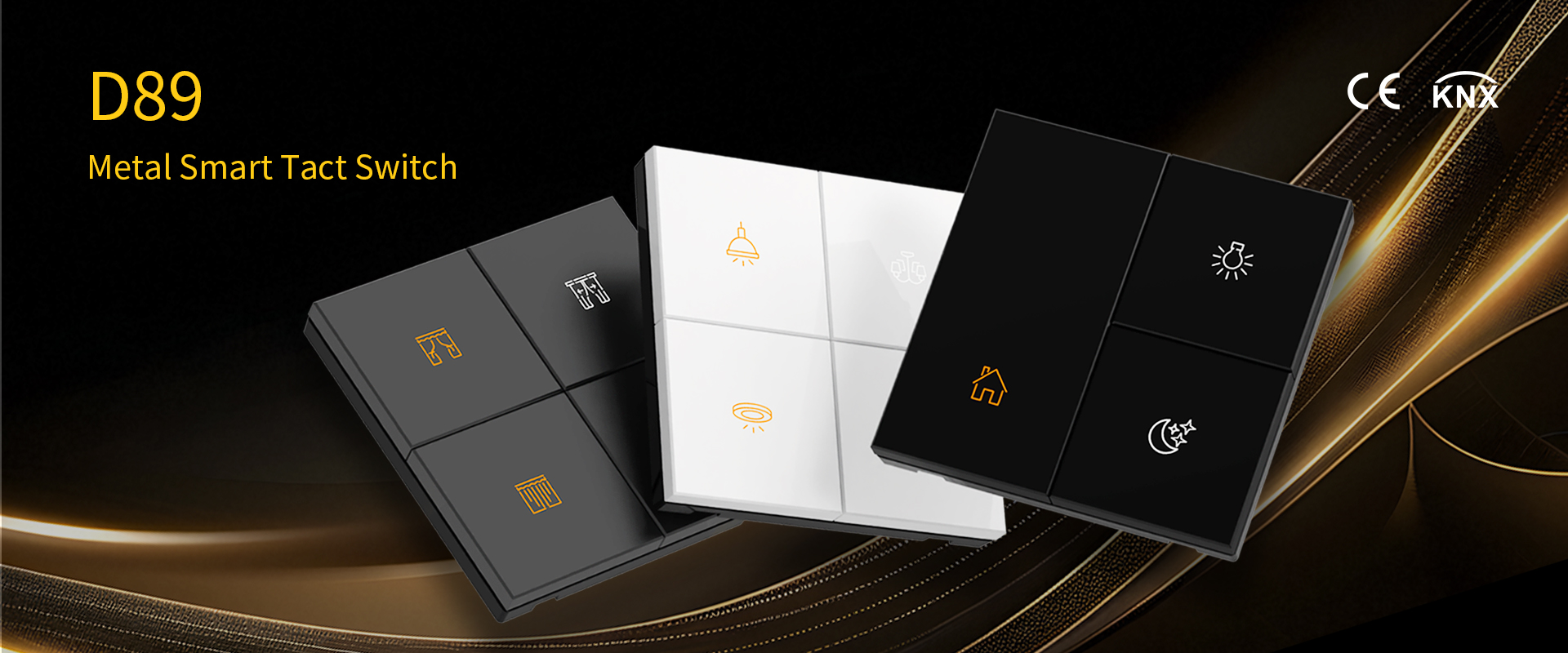 knx, interruptor de hotel, panel inteligente knx, control de iluminaci&oacute;n knx, interruptor de luz de pared knx, productos knx, fabricante knx